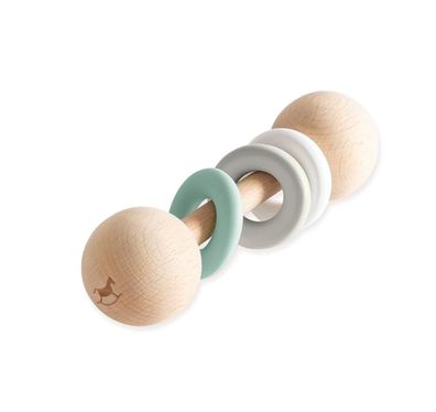 Pinolino Malin Rasselstab - Holz-Babyspielzeug & Zahnungshilfe