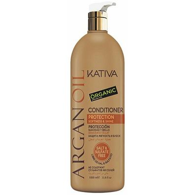 Kativa Argan Oil Conditioner Protection Softness & Shine 1000ml
