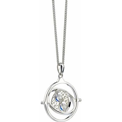 Harry Potter Halskette & Anhänger Zeitumkehrer (Sterling Silber)