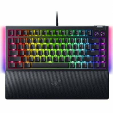 BlackWidow V4 75% (schwarz, US-International-Layout, Razer Orange)