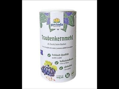 Govinda 6x Traubenkernmehl 200g