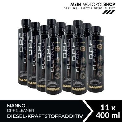 Mannol DPF Cleaner Diesel-Kraftstoffadditiv 11x400 ML