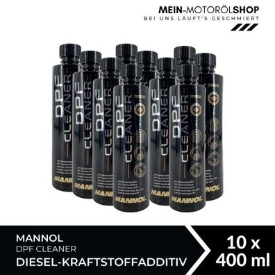 Mannol DPF Cleaner Diesel-Kraftstoffadditiv 10x400 ML