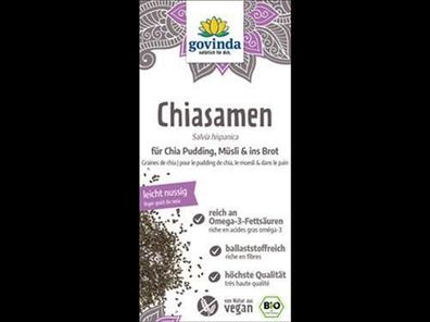 Govinda 3x Chiasamen 450g