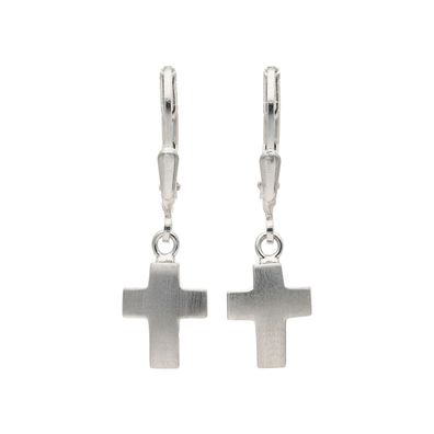 JuwelmaLux Kreuz Ohrhänger 925 Silber JL10-06-2172