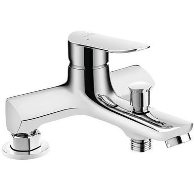 Badewannenarmatur Wasserhahn APPIA Wannenarmatur für Badezimmer in Silber