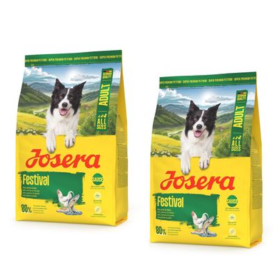 2 * Josera Adult Festival 12,5kg Hundefutter