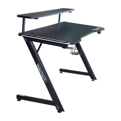 Minecraft - Schreibtisch, Gaming-Tisch, dunkles Design und leuchtenden Elementen