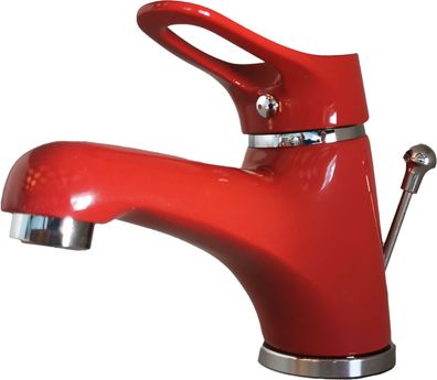 Waschtischarmatur Waschbecken Bad Armatur Rot