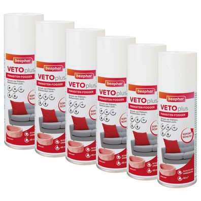 Beaphar VETOplus Parasiten Fogger - 6x 200 ml