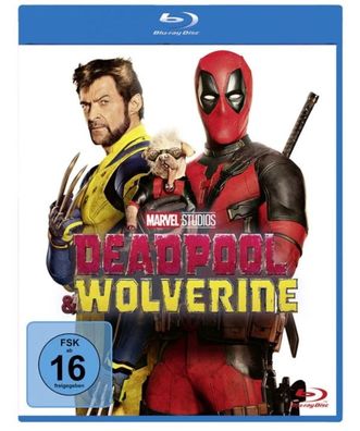 Deadpool & Wolverine Teil 3 Blu-ray neuwertig 2024 Action Marvel