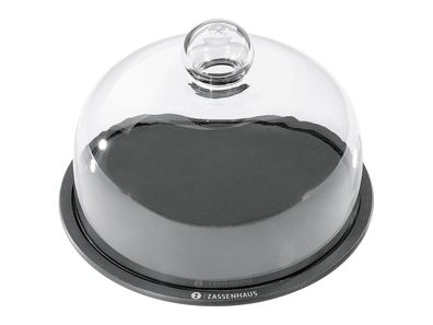 Zassenhaus Käseglocke mit Glasdeckel Ø23cm
