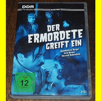 Der Ermordete greift ein, 2 DVD, DDR TV-Archiv, Annekathrin Bürger, Gerd Biewer