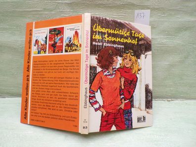 Heidi Ebbinghaus Übermütige Tage im Sonnenhof peb engelbert 2/1975