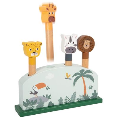 Steckspiel hüpfende Tiere "Safari"