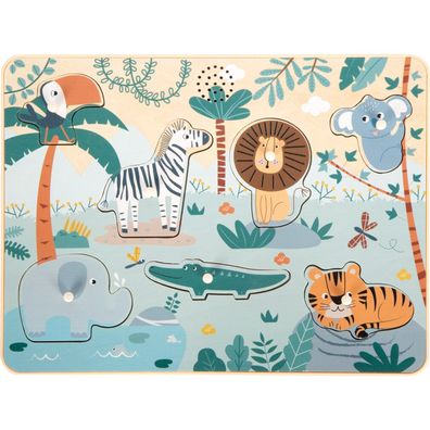 Setzpuzzle Tierlaute "Safari"