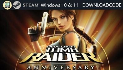 NEU PC Computer Spiel Tomb Raider Anniversary für Windows 10 11 STEAM Code Key