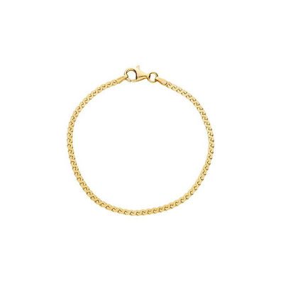 Armband 16cm - Silber verg.- S-Fancy Muster 2,4mm