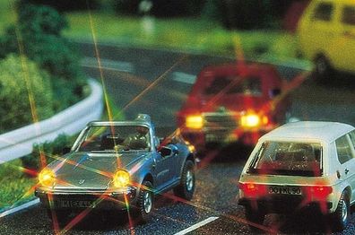 Busch H0 5927 Scheinwerfer-Rückleuchten-Set -NEU