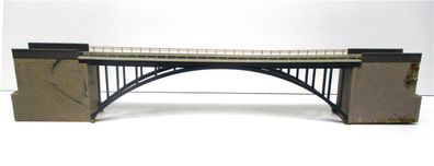 Spur N Arnold Gitterbogenbrücke 2 Brückenköpfe (4357k)