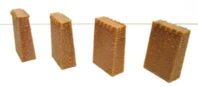 Spur N Faller 4x Pfosten für Viaduktbrücke (Z138-10)