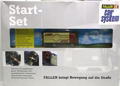 Faller H0 161512 Car System Startpackung mit LKW (Koffer) OVP (1027k)