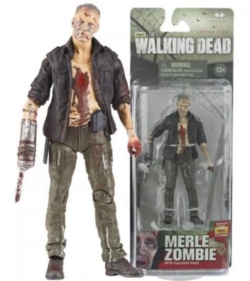 The Walking Dead Merle Zombie AMC McFarlane Actionfigur ohne OVP mit Zubehör NEU