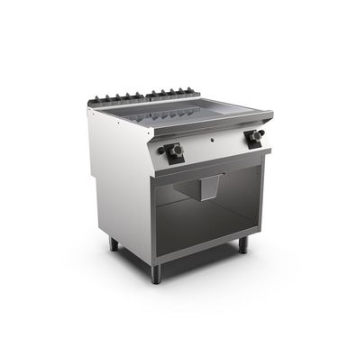 Mareno M1-900 Gasgrillplatte mit glatter Chromplatte, 80cm