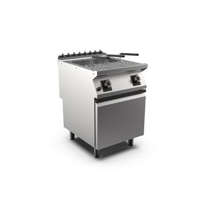 Mareno M1-700 Gas-Nudelkocher 1x GN 1/1, 42 Liter, mit Tür, 60cm