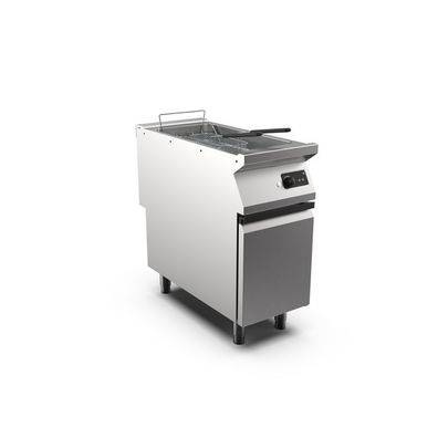 Mareno M1-900 elektrische Fritteuse 22 Liter, mit Tür, digital einstellbar, 40cm