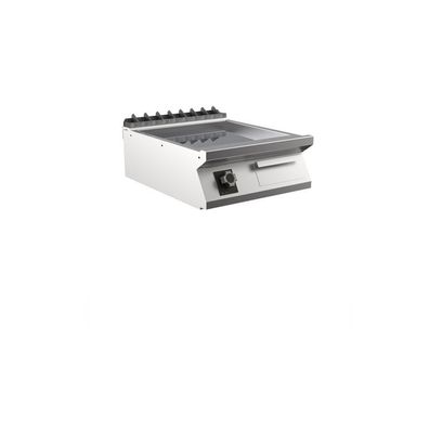 Mareno M1-900 elektrische Griddleplatte mit glatter Chromplatte, 60cm