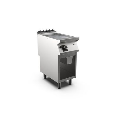 Mareno M1-700 Gas-Grillplatte mit gerippter Chromplatte, 40cm