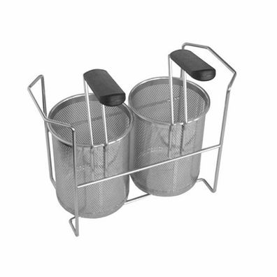 Mareno M1 Serie Edelstahl Nudelkorbe Set, rund 140-180 Ã˜mm, M1-700/900