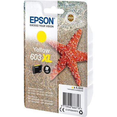 Epson C13T03A44010 Original Epson Tintenpatrone gelb High-Capacity (C13T03A44010, 03A