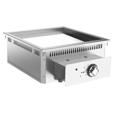 Mareno Einbau-Grillplatte verchromte Backfläche 600x625x250mm