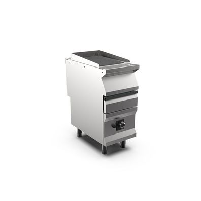 Mareno M1-700 Wasserbad-Gasgrill mit gusseiserner Rost, 40cm