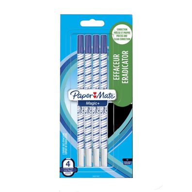 PAPER: ATE2027797 Paper: ate Tintenlöscher "Magic + ", 4er Blisterkarte