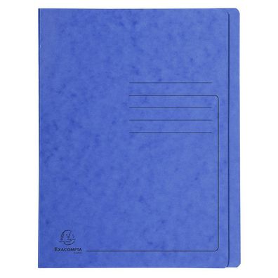 Exacompta 39992E Schnellhefter - A4, 350 Blatt, Colorspan-Karton, 355 g/qm, blau