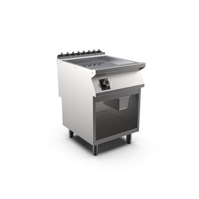 Mareno M1-700 elektrische Grillplatte mit glatter Chromplatte, 60cm
