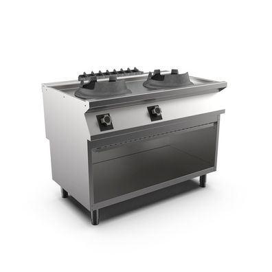 Mareno M1-900 Wok-Brenner mit 2 Brennern, 2x 14kW, 100cm