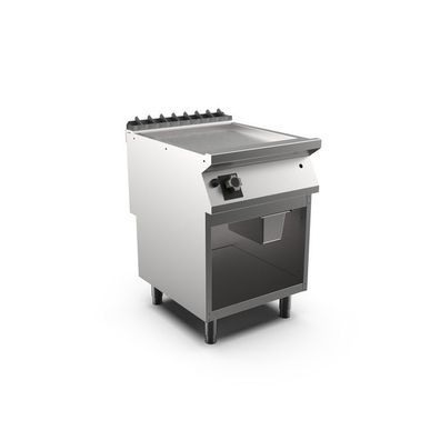 Mareno M1-700 Gas-Grillplatte mit glatter, matter Chromplatte, 60cm