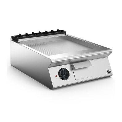 Gastro-Inox 700 HP 2/3 glatte und 1/3 gerippte elektrischer Grillplatte, 60cm