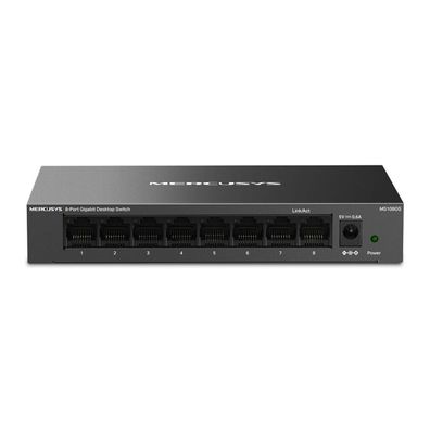 Mercusys Desktop Switch MS108GS 8-Port Gigabit Steel Case