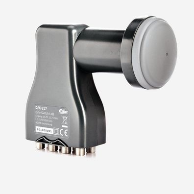 Fuba DEK 817 ist ein Octo-Switch-LNB für 8 Teilnehmer