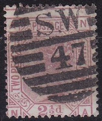 England GREAT Britain [1876] MiNr 0047 Platte 13 ( O/used ) [02]