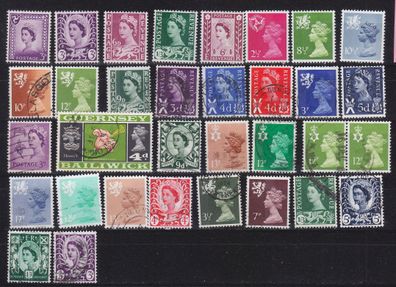 England GREAT Britain [Lot] 09 ( O/used ) Regional