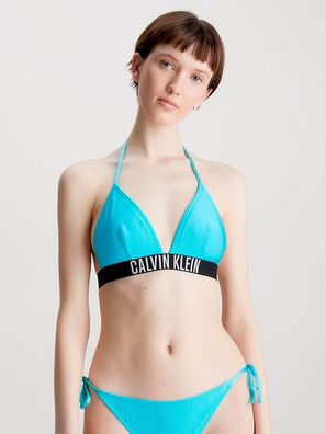 Bikini Calvin Klein Dreieckiger Stil Blau
