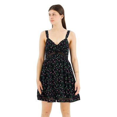 Kleid Superdry ßrmelloses Spitzenbesatz Kurzkleid