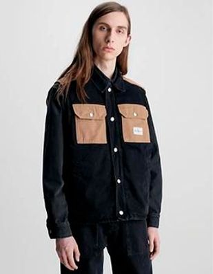 Weste Calvin-Klein Baumwoll-Denim ärmellos