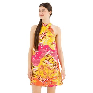 Kleid Superdry Bedrucktes ärmelloses kurzes Kleid